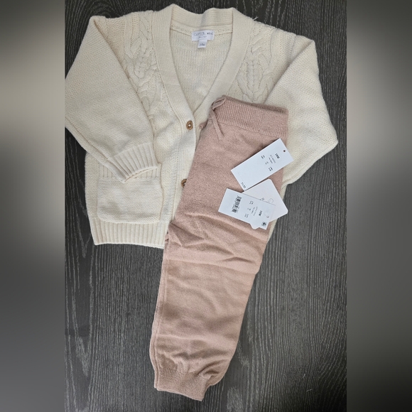 Grayson mini baby cable top & Bottom Outfit Size 3-6 months Or 18 Months NWT - Picture 9 of 9